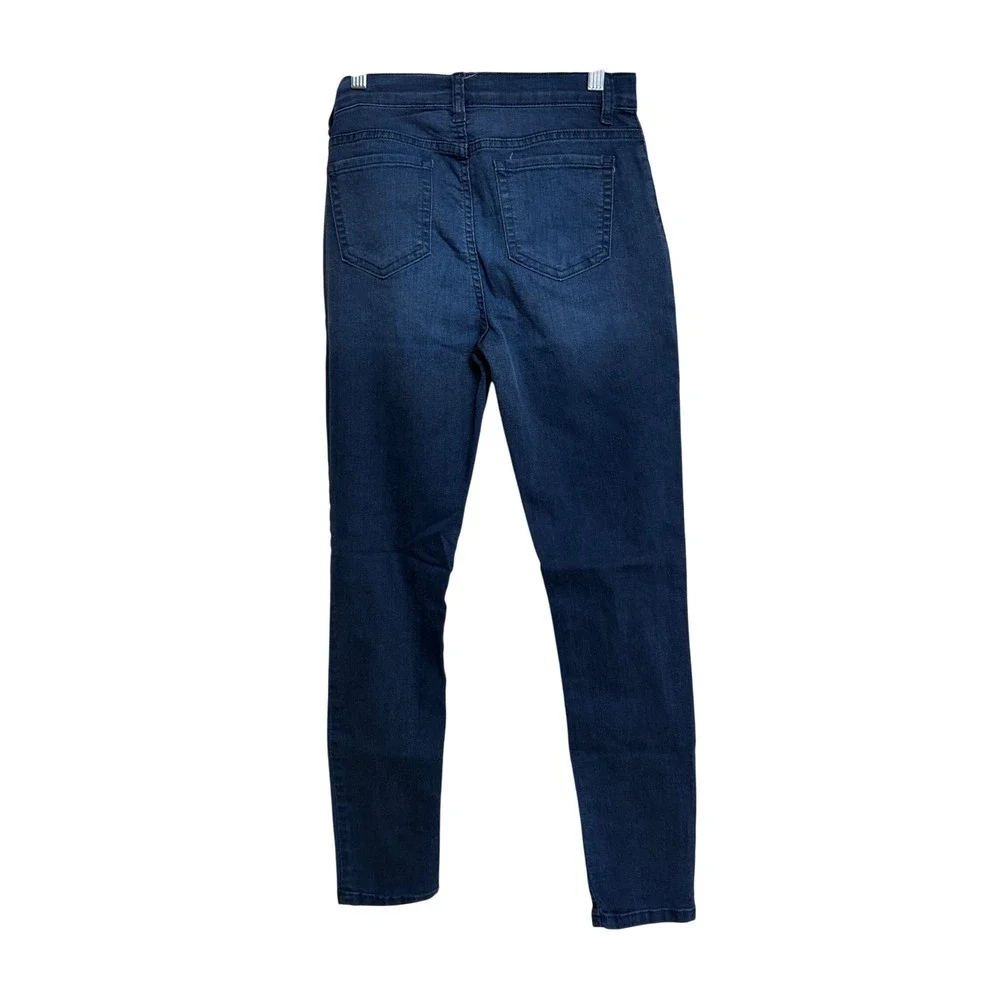 NWT The Children's Place Girls Blue Skinny Jeans Size 14 Dark Wash Denim 3044059
